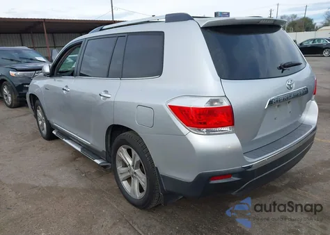 2012 Toyota Highlander Limited V6 z USA, uszkodzony, nr VIN 5TDYK3EH8CS081876